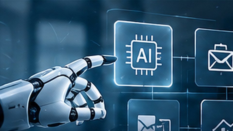 AI automation and business technology team working on digital systems