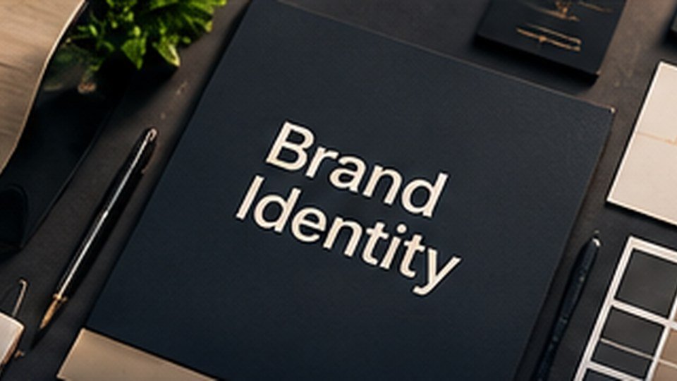Creative branding team developing a visual identity and campaign assets