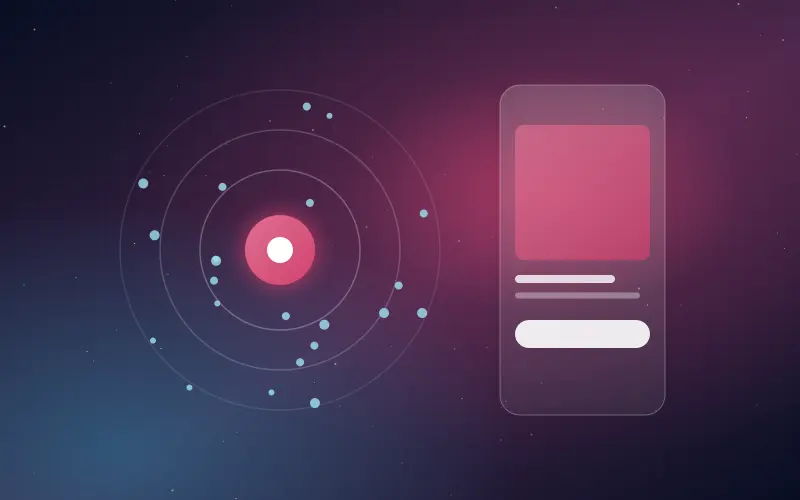Audience target rings and a phone ad illustrating Meta Ads targeting